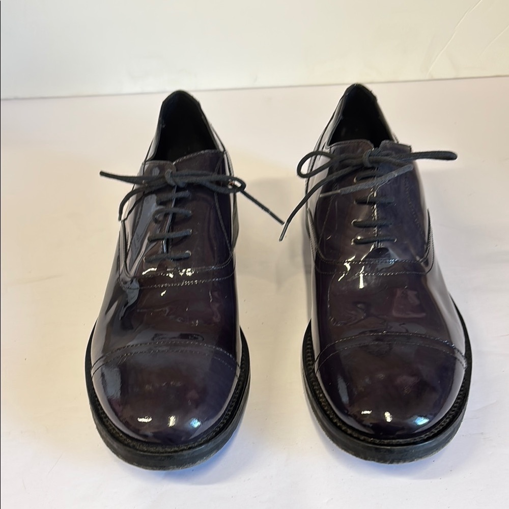 Cobbler Black Patent Leather Men’s Dress Shoes - Picture 2 of 15